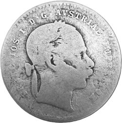 Oostenrijk – Hongarije: 20 kreuzer 1868 – 1872